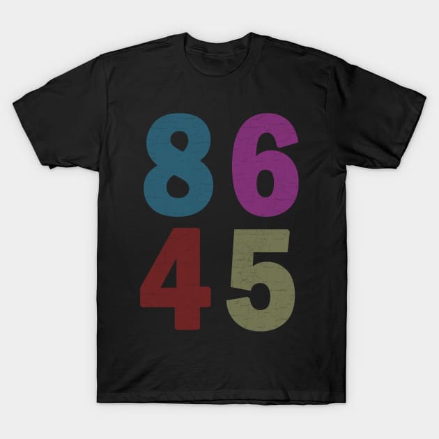 86 45 T-Shirt by valentinahramov
